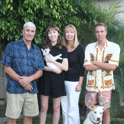 Jaime Garau and His Family 